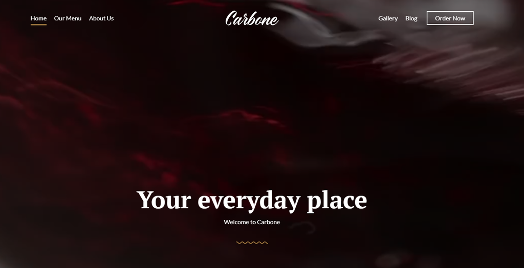 Tema de WP Carbone