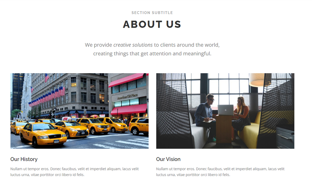 Sitio web creado con OnePress
