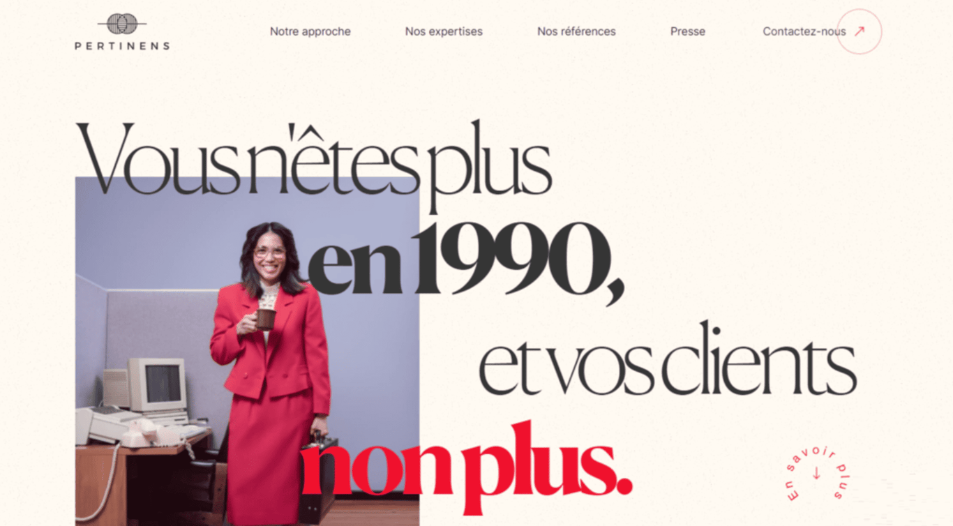 sitio web de Pertinens