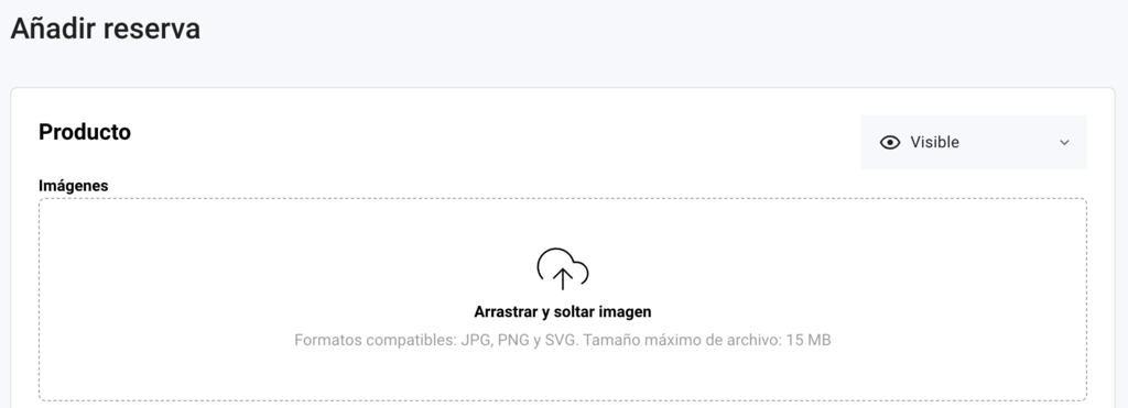 A&ntilde;adir reserva en el Creador online de Hostinger
