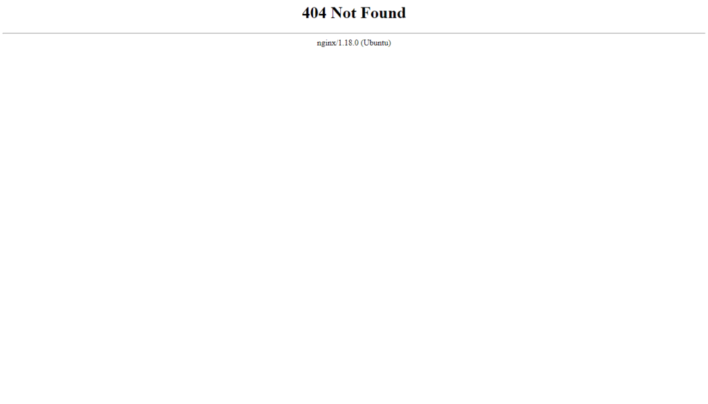 Error 404