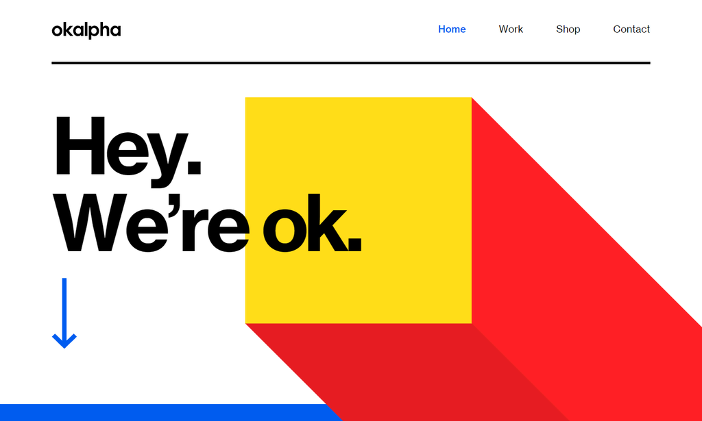 Sitio web Okalpha