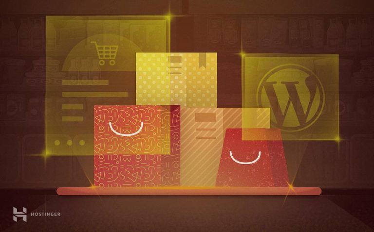 Panel de tienda de Hostinger