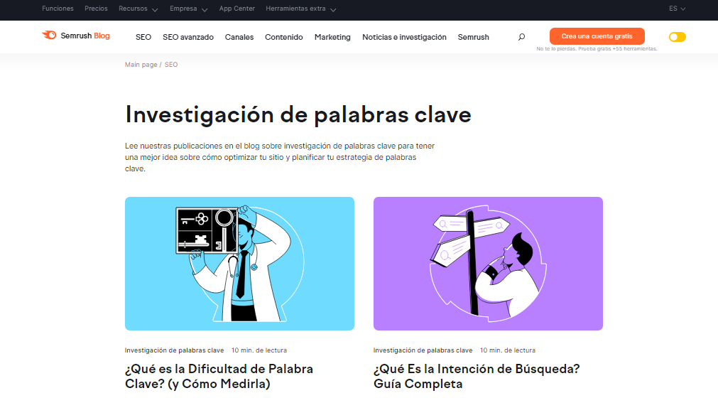 Blog de Semrush