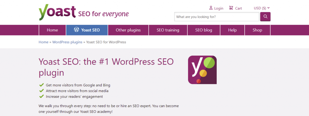 Plugin Yoast para WordPress