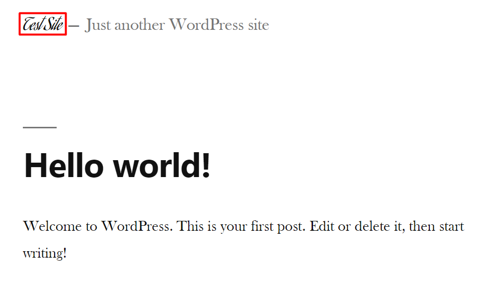 Ejemplo de fuente Aquafina de WordPress