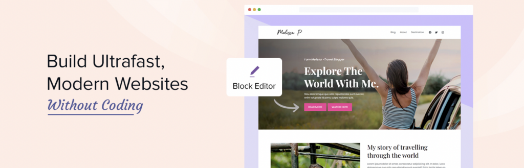 Plugin Spectra de WordPress
