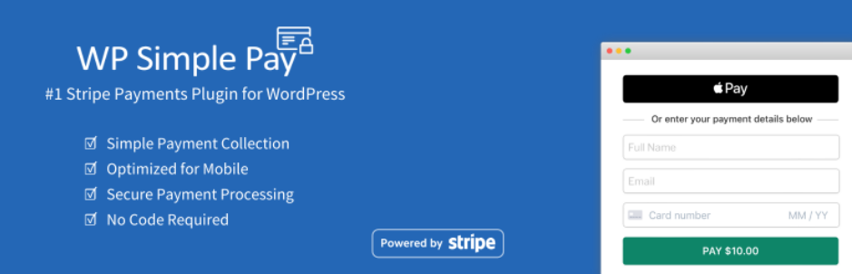 Plugin WP Simple Pay de WooCommerce 