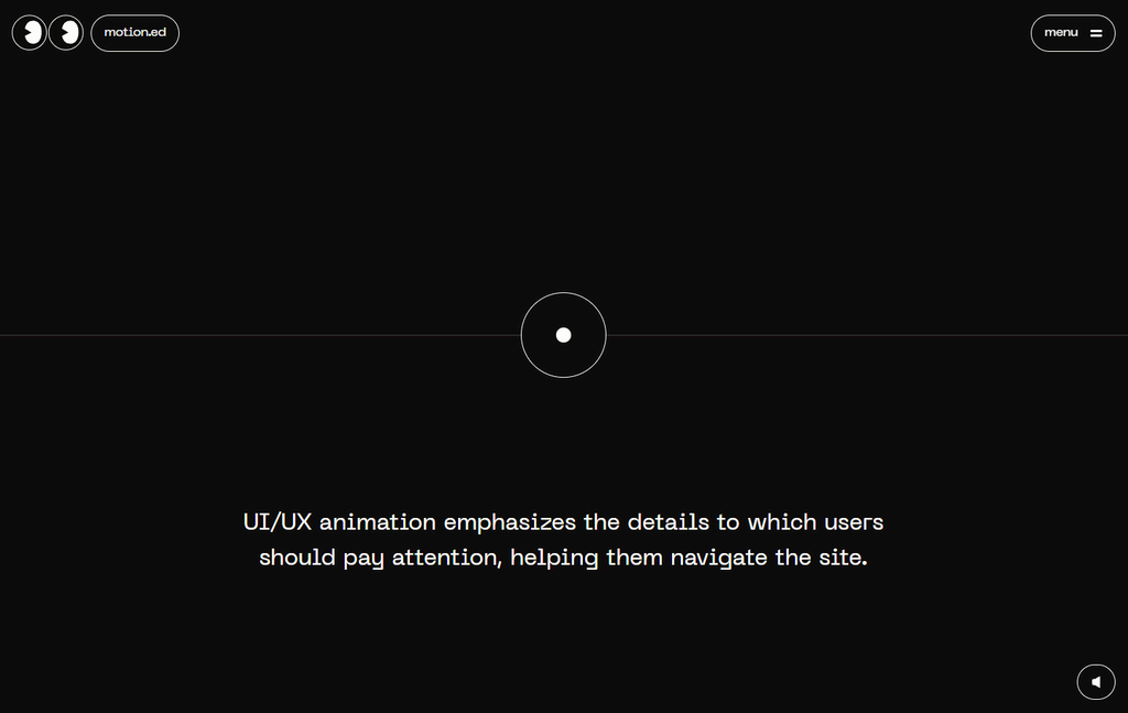 Sitio web Motion