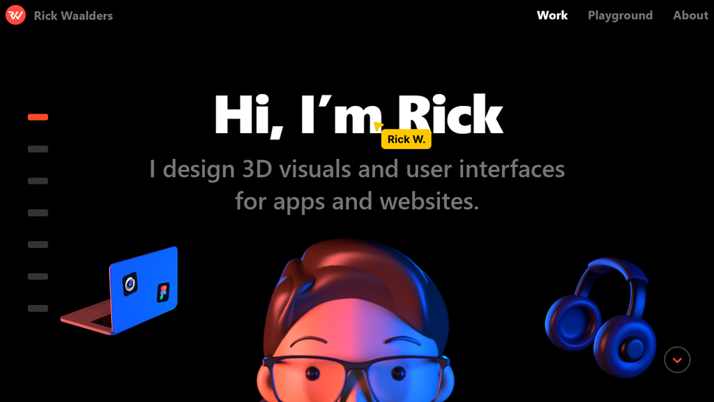Sitio web Rick Waalders