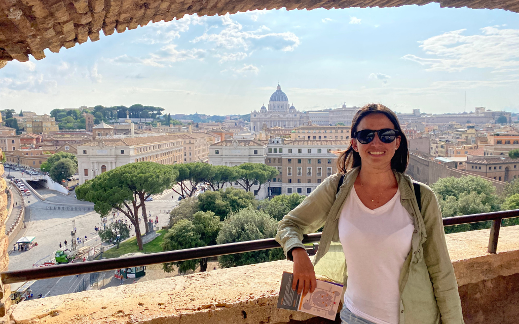 Ariane on vacation