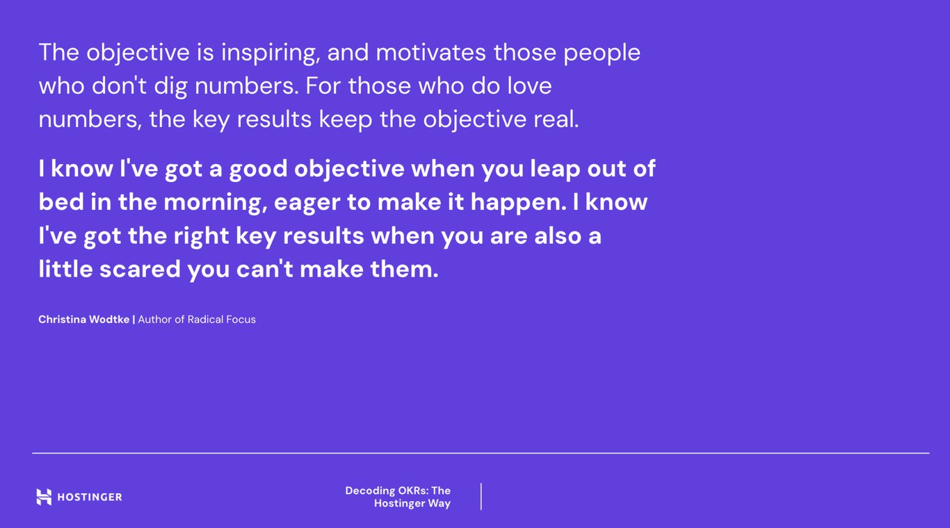 Quote by Christina Wodtke, author of Radical Focus