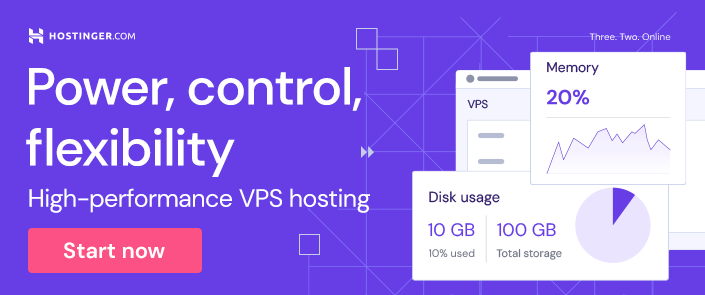 Power, control, flexibility. High-performance VPS hosting.