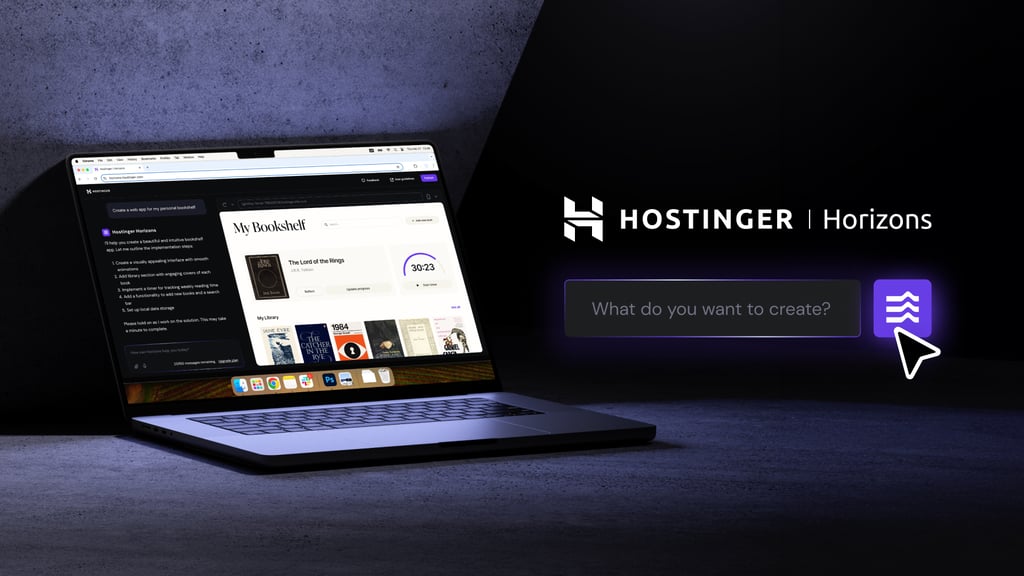 Hostinger Horizons.