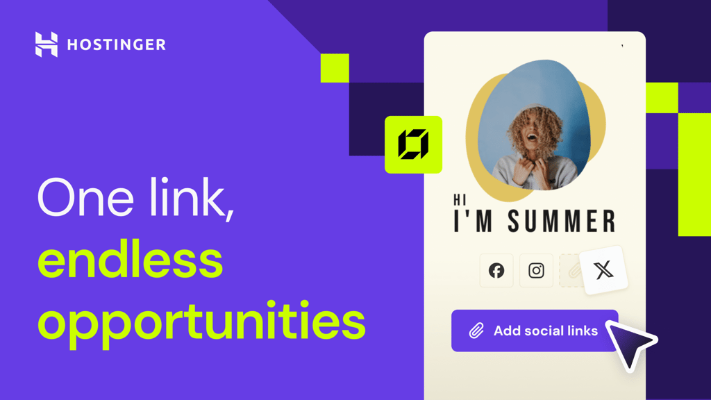 Turn followers into customers with a link-in-bio website