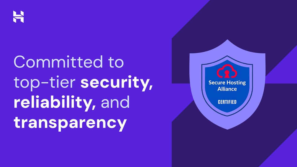 Hostinger earns Secure Hosting Alliance certification: What it means for your security