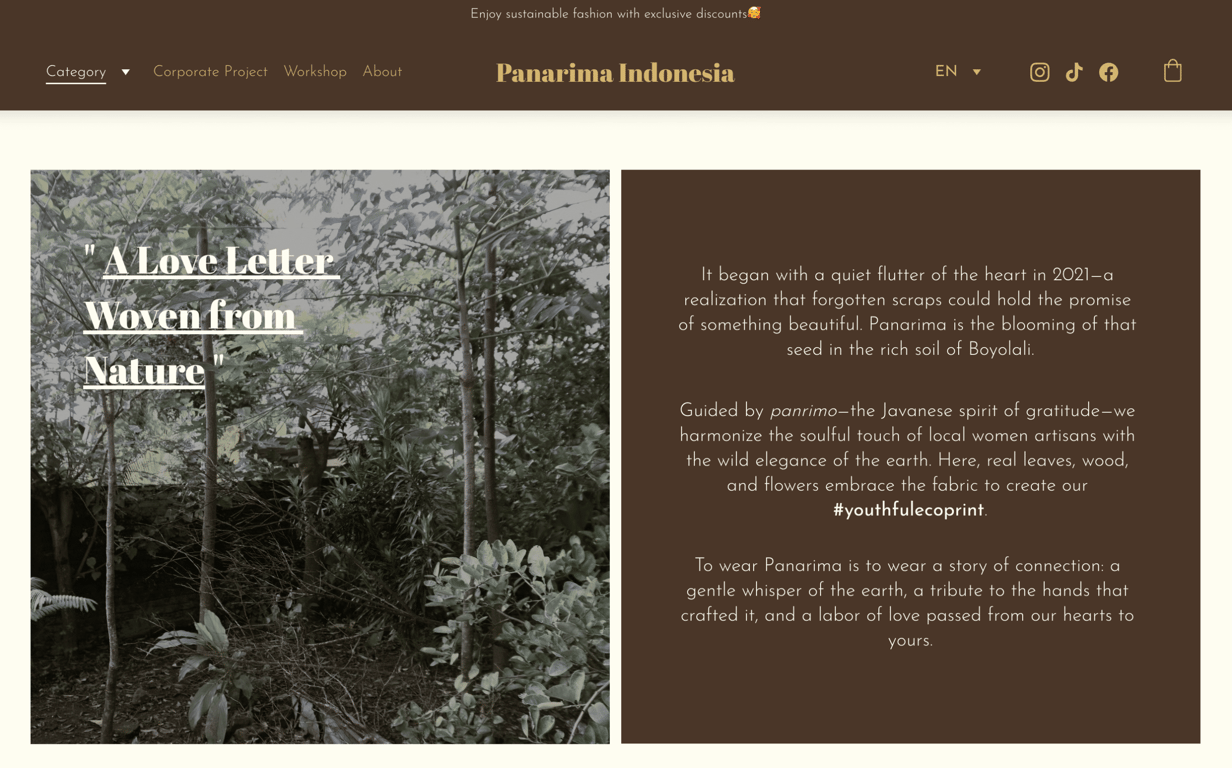 Panarima's website