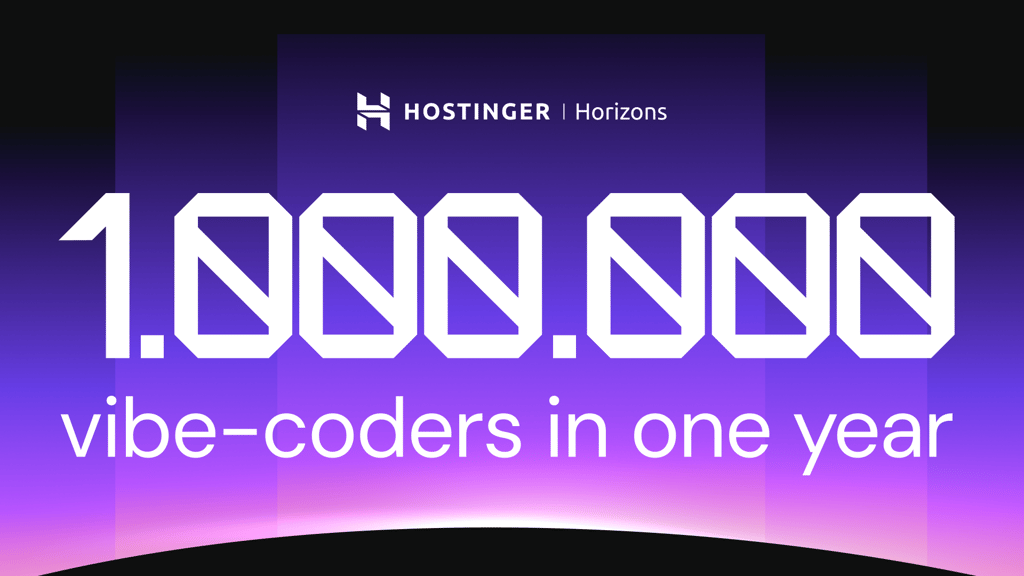 One year, one million users: How Horizons changed the way people build online