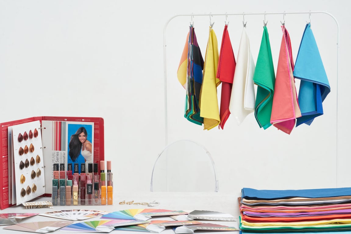 Amanda's working space in Sora Color Studio