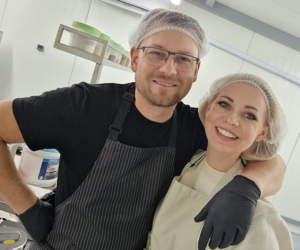 Greta and Vaidas, the founders of TASTIK