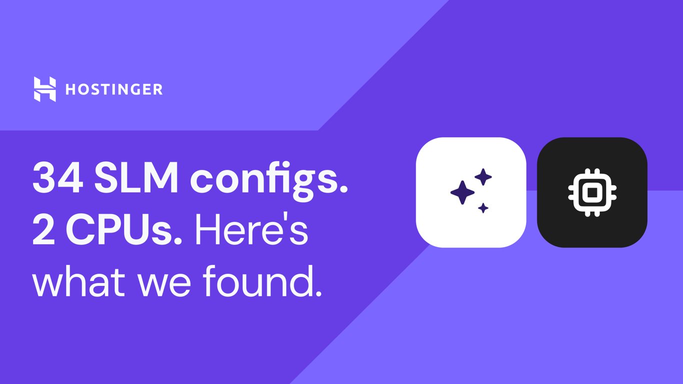 We benchmarked 34 CPU-only SLM configurations. The biggest performance win wasn’t model choice.