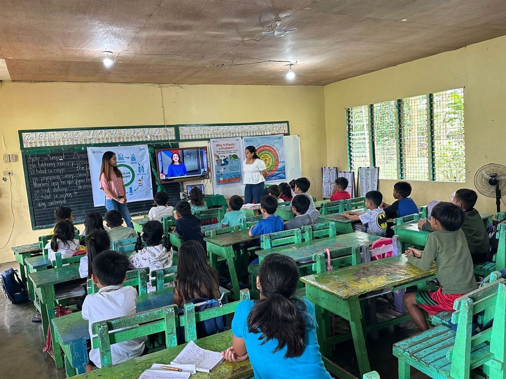 Ocean Material's educational initiative around environmental awareness