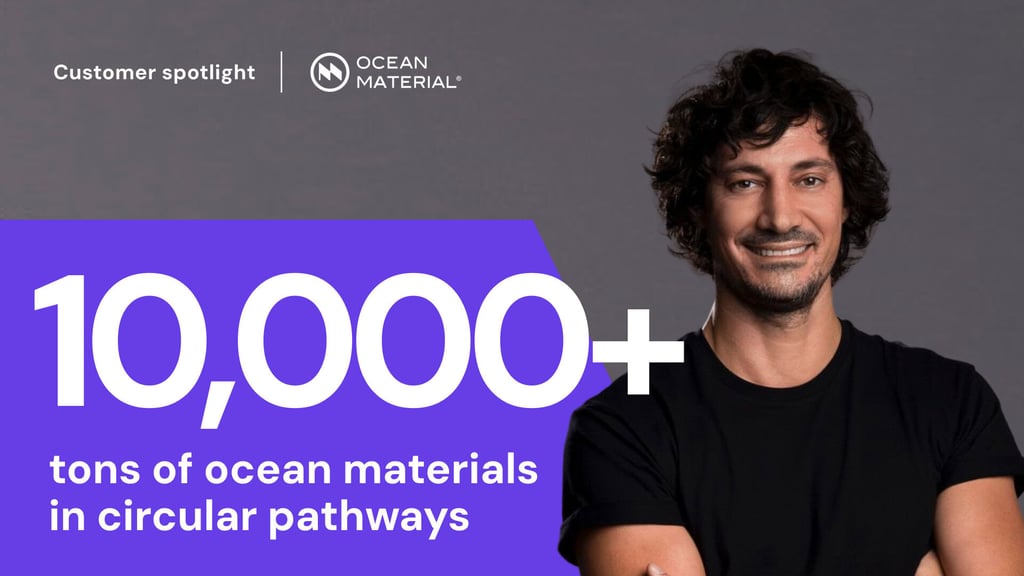 Ocean Material: How Toni’s love for the ocean grew into a circular economy business