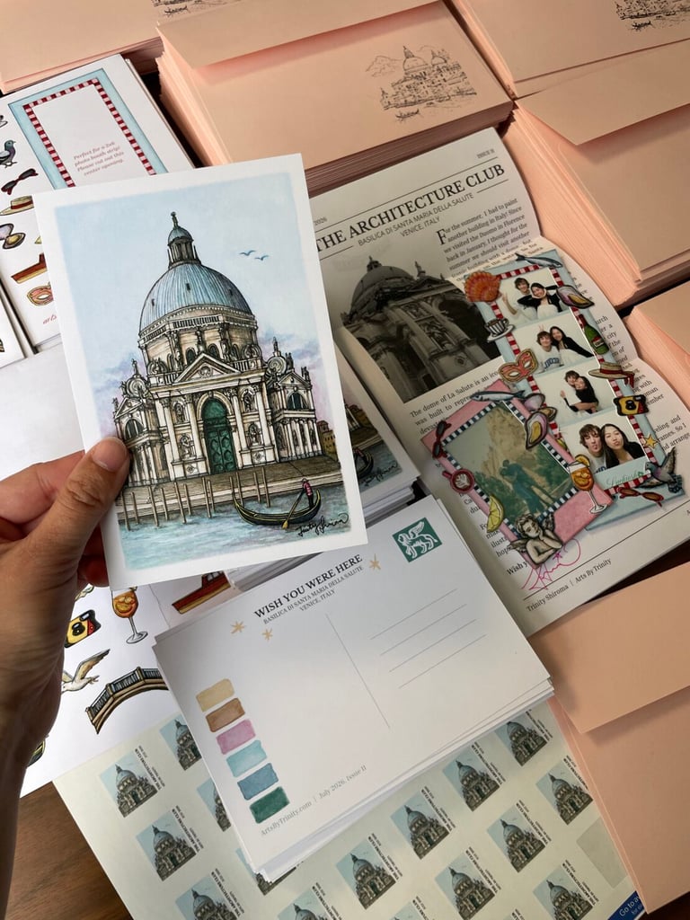 The Architecture Mail Club subscription package