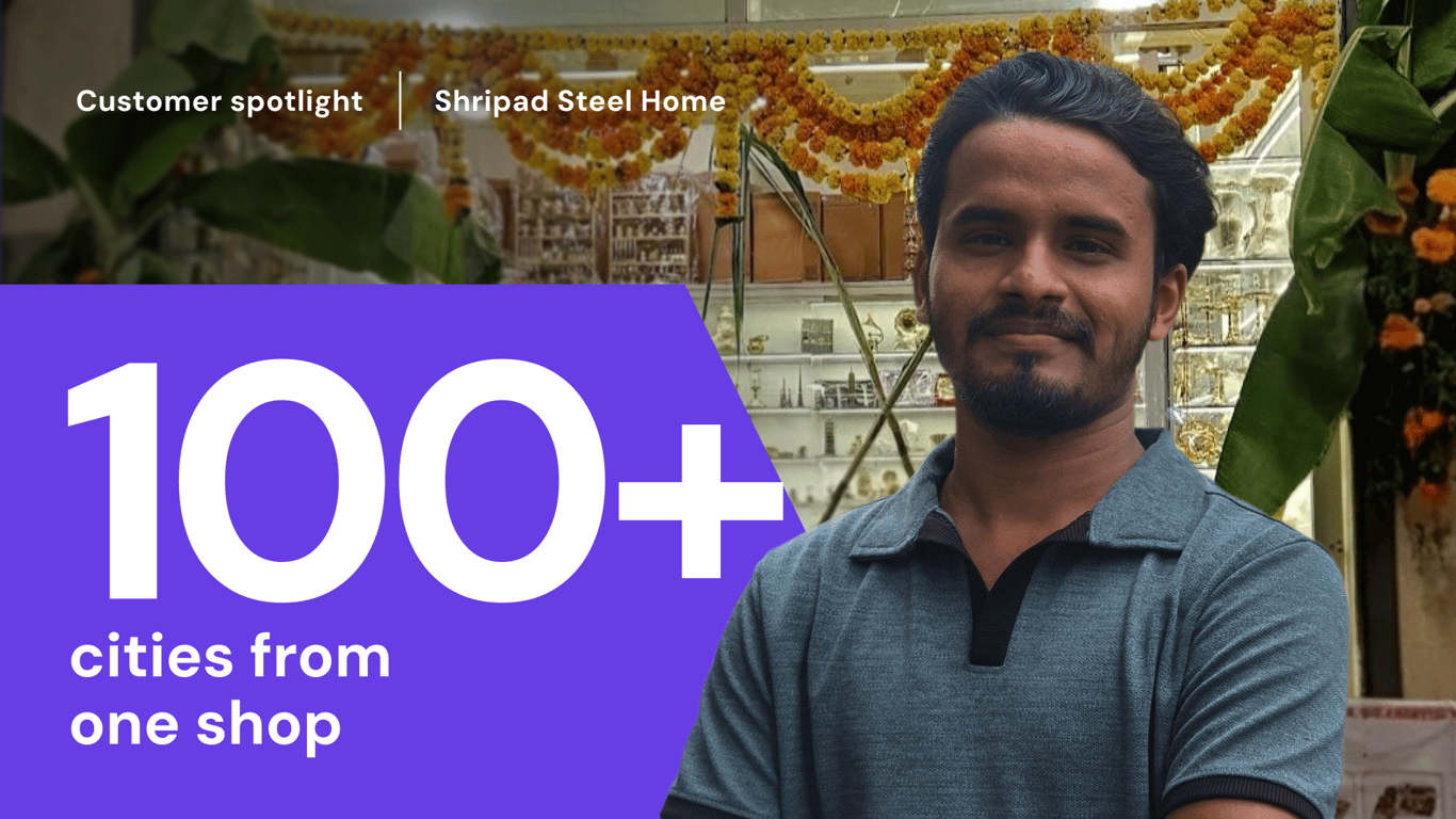 From a local shop to a brand shipping across India: the story of Shripad Steel Home