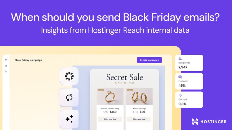 Best period to dispatch Black Friday emails in 2026