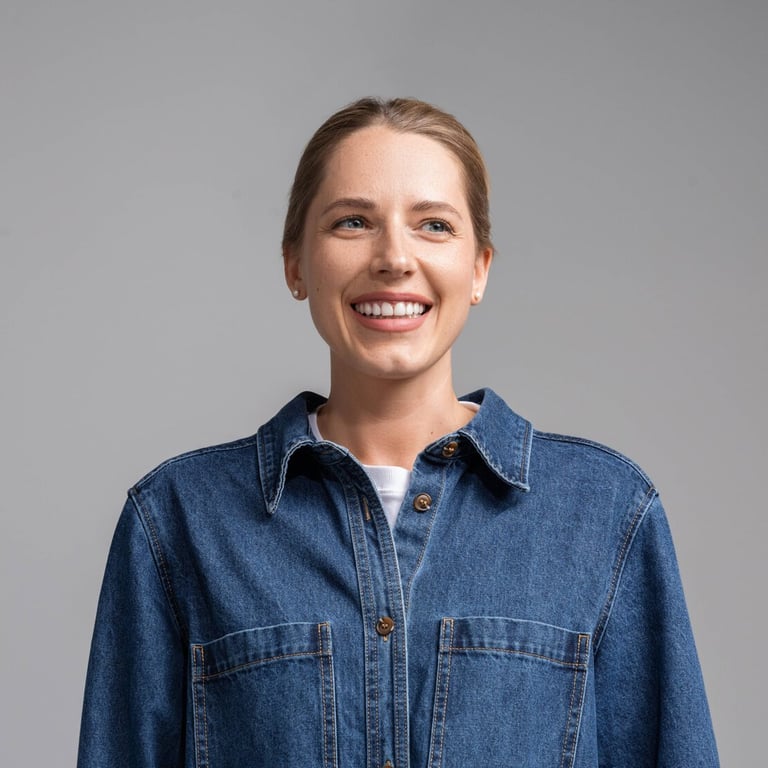 Gabrielė Bagdonaitė, influencer performance and operations manager at Hostinger, smiling