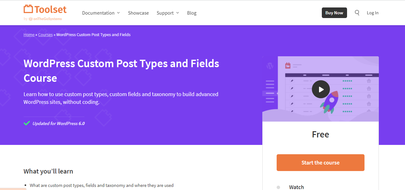 Sitio web Toolset