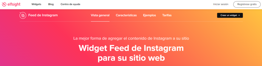 Página web de Elfsight