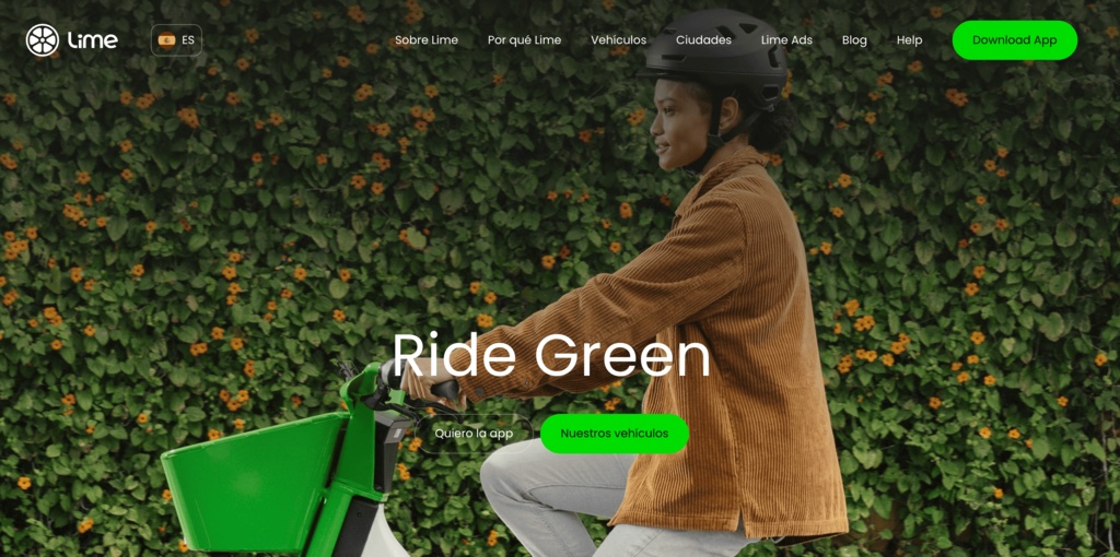 P&aacute;gina web de Lime
