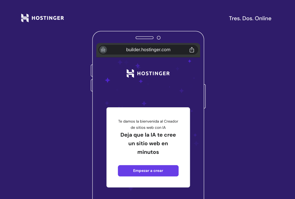 Opci&oacute;n de Usar IA en el Editor de Hostinger