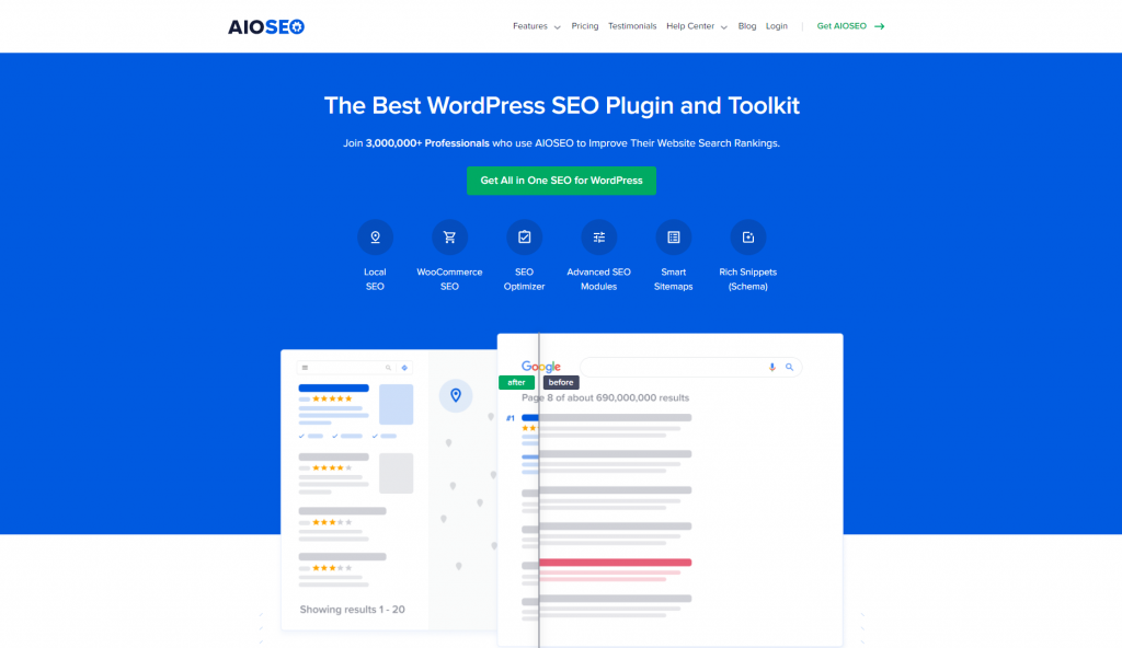 Sitio web de AIOSEO