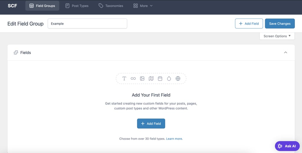 Secure Custom Fields プラグインの例