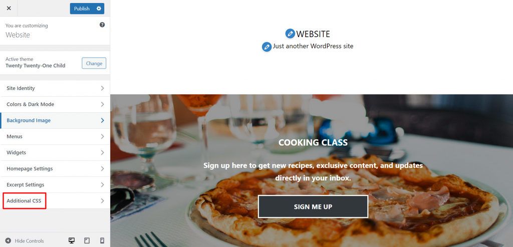 カスタムページを表示するWordPressのテンプレートオプション