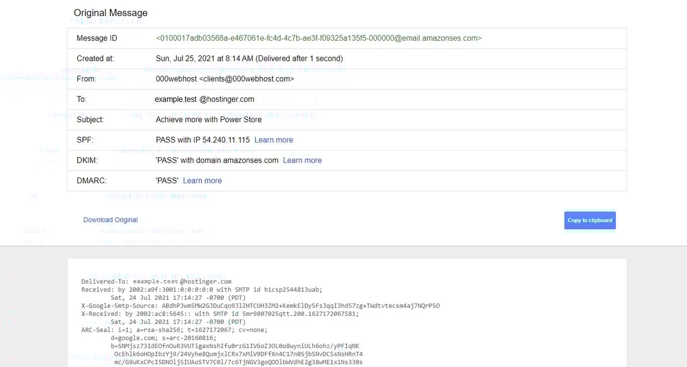 Gmailのヘッダー