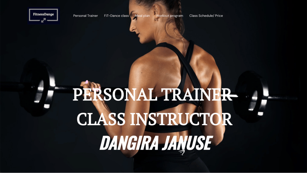 FitnessDangeのランディングページ