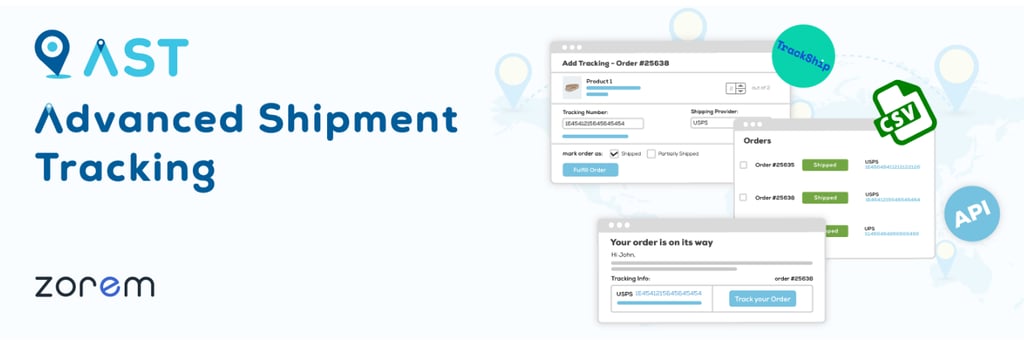 WooCommerce向けAdvanced Shipment Trackingのプラグインバナー