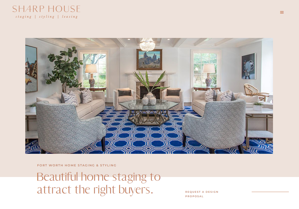 The Sharp HouseのStoryBrand Webサイト