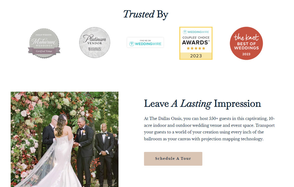 Dallas Oasisのサービスを信頼するブランドを紹介