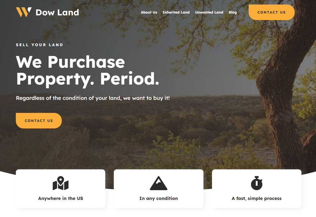 Dow LandのStoryBrand Webサイト