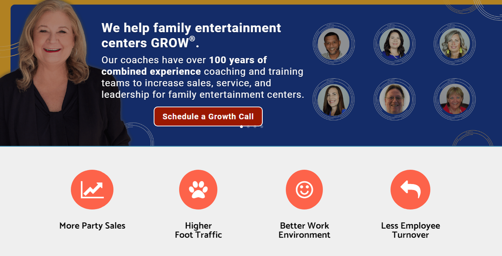 TrainertainmentのWebサイト