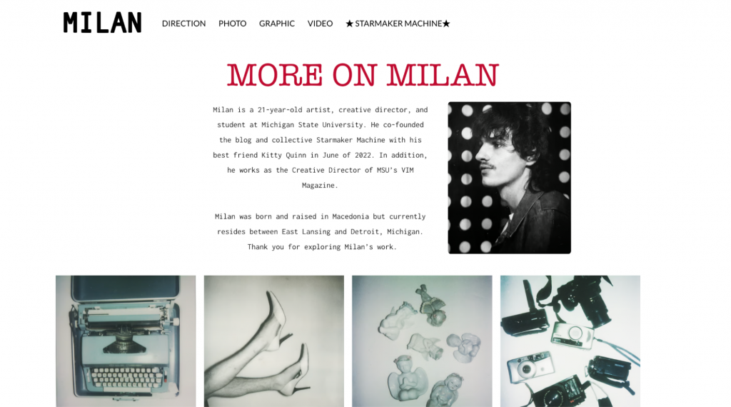 More on MilanのWebサイト