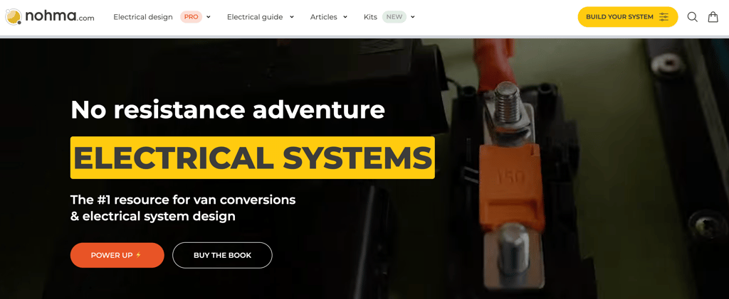 Nohma homepage