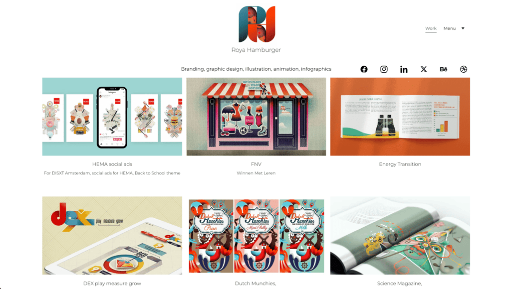 Roya Hamburger homepage