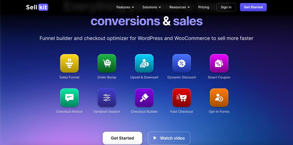 SellKit homepage