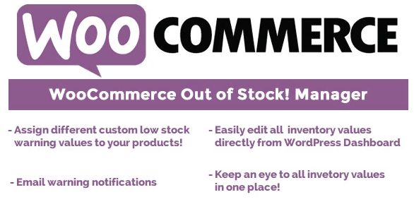 WooCommerce Out of Stock! Manager plugin